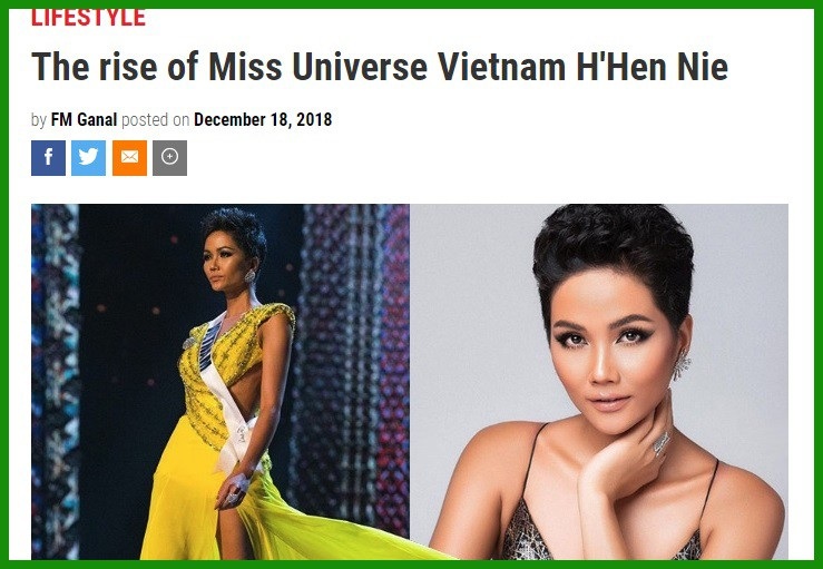Báo chí Philippines “mải miết” tìm hiểu về… H’hen Niê - Ảnh 3. Báo chí Philippines “mải miết” tìm hiểu về… H’hen Niê - Ảnh 3.