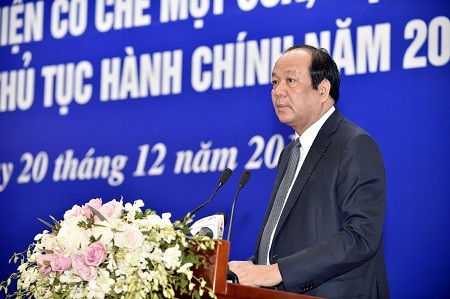 “Cán bộ cải cách phải dám đương đầu với lợi ích nhóm” - 1
Bộ trưởng - Chủ nhiệm Văn phòng Chính phủ Mai Tiến Dũng chỉ đạo hội nghị ngày 20/12/2018