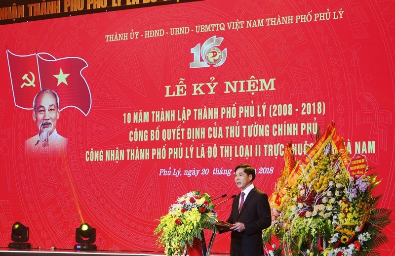 Công bố Quyết định của Thủ tướng công nhận Phủ Lý là đô thị loại II - Ảnh 2. Công bố Quyết định của Thủ tướng công nhận Phủ Lý là đô thị loại II - Ảnh 2.