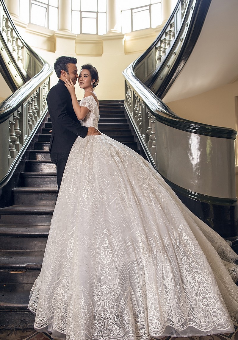 Võ Hạ Trâm bất ngờ tung ảnh cưới cùng bạn trai Ấn Độ - Ảnh 4.