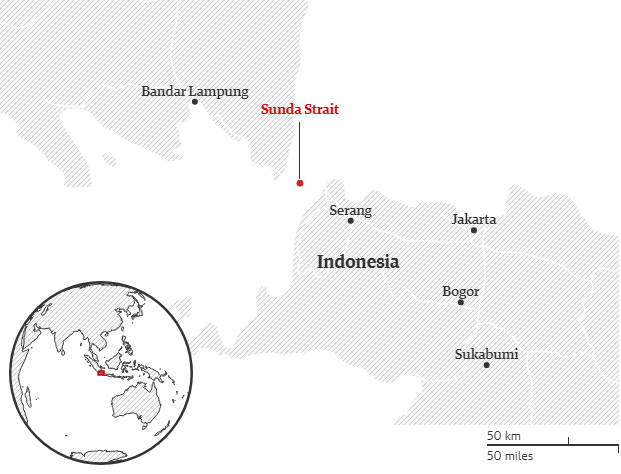 Sóng thần tấn công Indonesia, ít nhất 62 người chết - Ảnh 4. Sóng thần tấn công Indonesia, ít nhất 62 người chết - Ảnh 4.