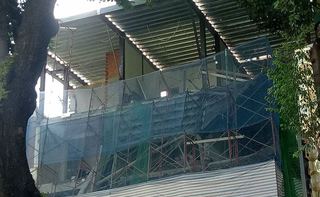 Sập giàn giáo, 3 người thương vong - Ảnh 2. Sập giàn giáo, 3 người thương vong - Ảnh 2.