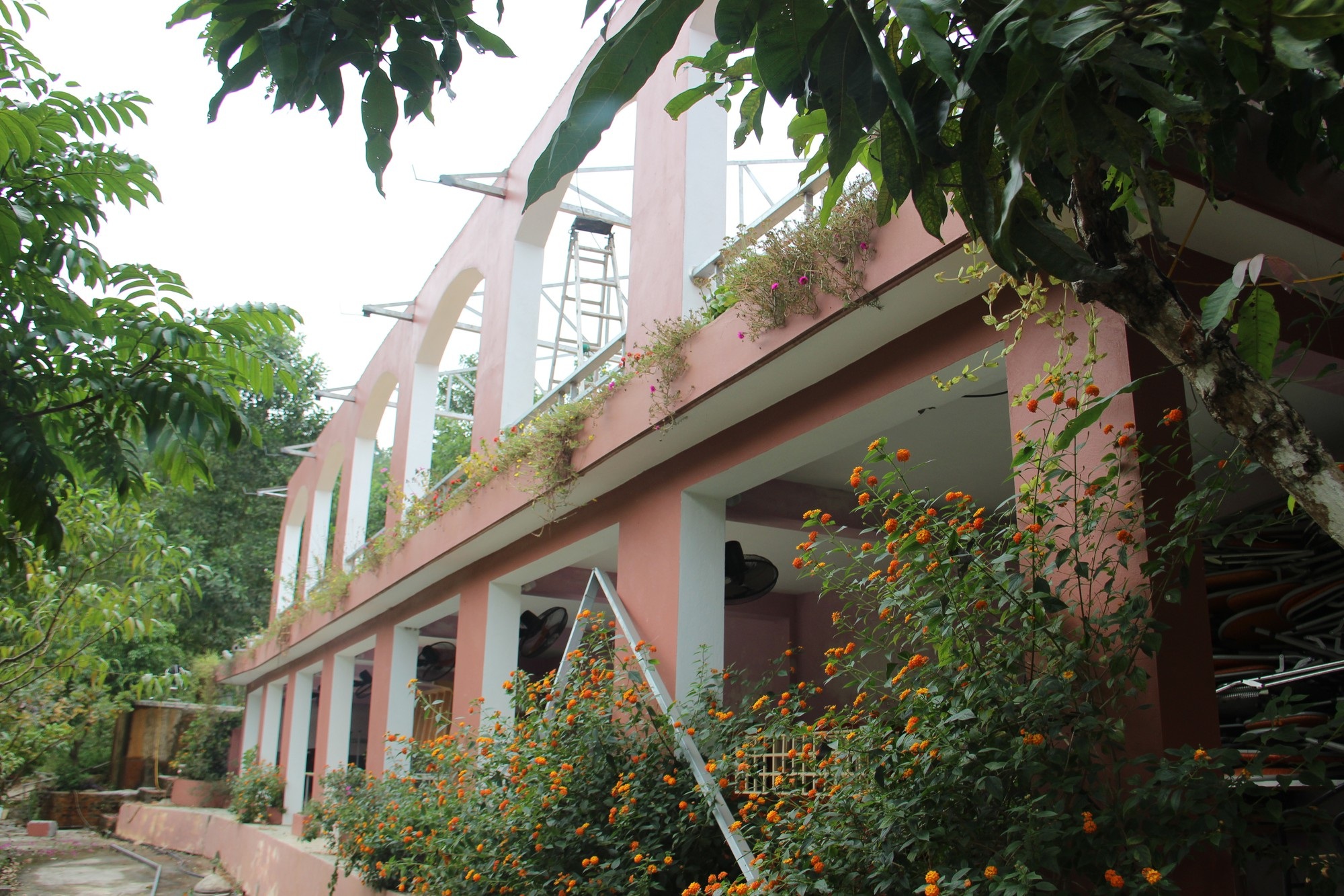 Đã tháo dỡ phần lớn các công trình tại khu du lịch chui trên đất rừng - Ảnh 4.