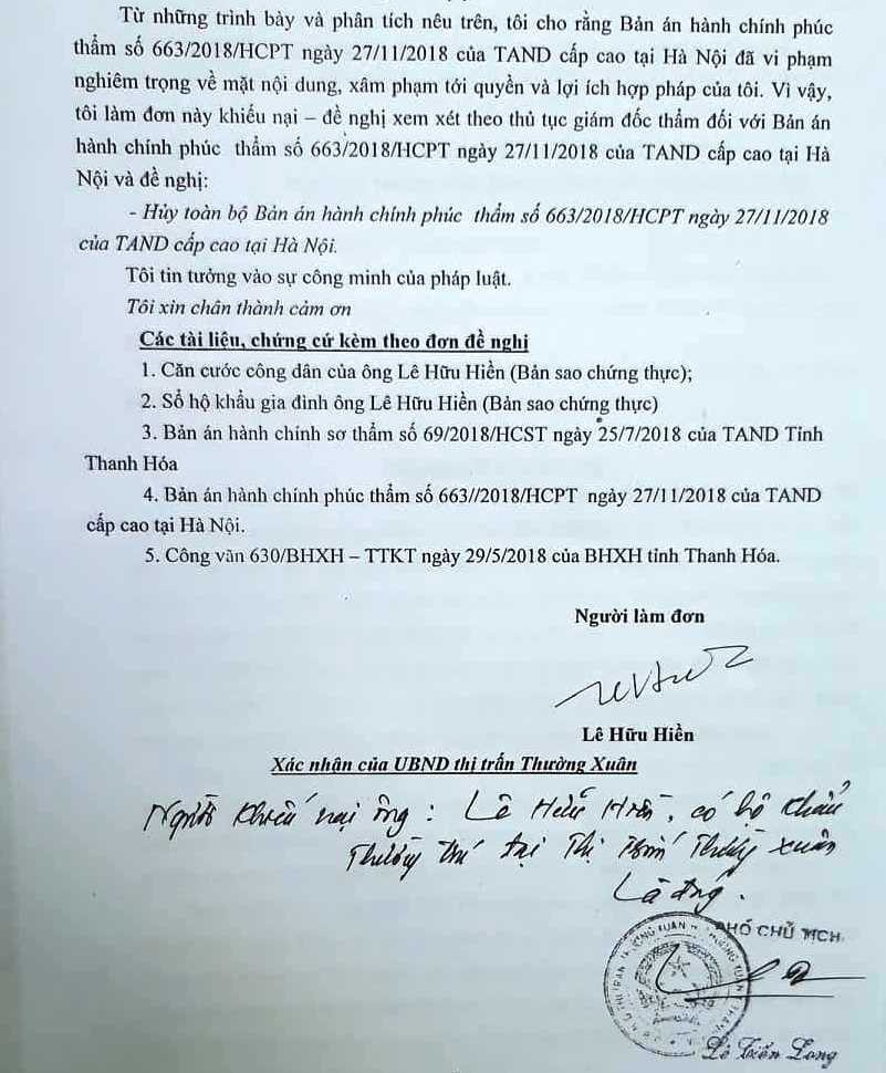 Vụ Cục trưởng Cục Thuế bị kiện: Đề nghị xem xét Giám đốc thẩm - Ảnh 3.