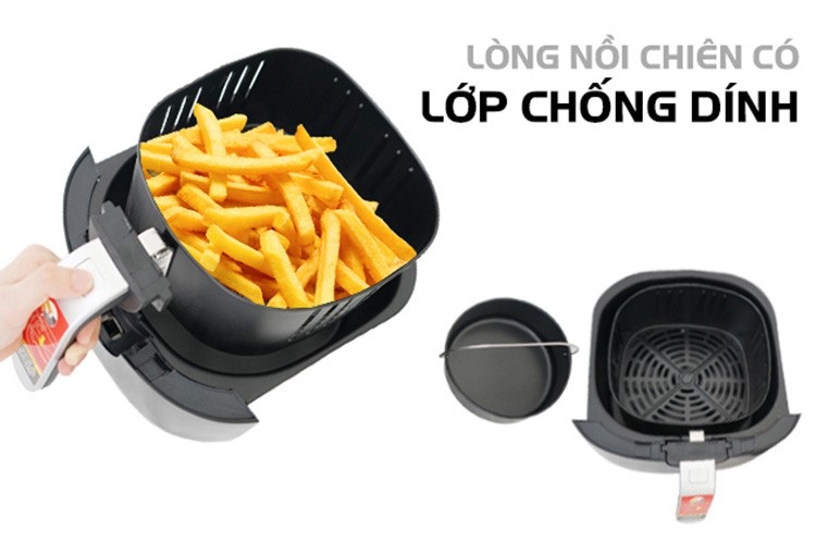 Tại sao nên sử dụng nồi chiên không dầu? - Ảnh 4. Tại sao nên sử dụng nồi chiên không dầu? - Ảnh 4.