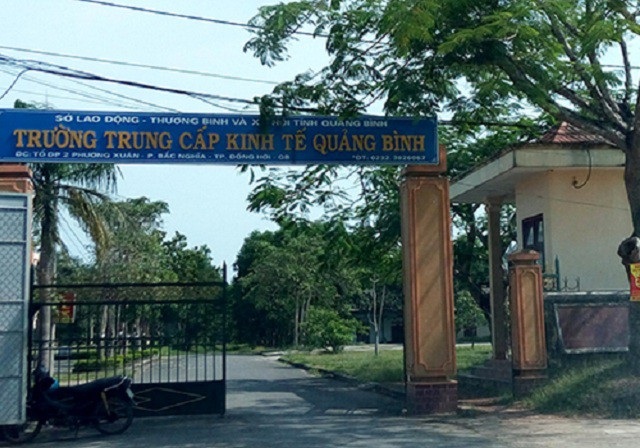 Phát hiện hàng loạt sai phạm tại một trường trung cấp ở Quảng Bình - Ảnh 1. Phát hiện hàng loạt sai phạm tại một trường trung cấp ở Quảng Bình - Ảnh 1.