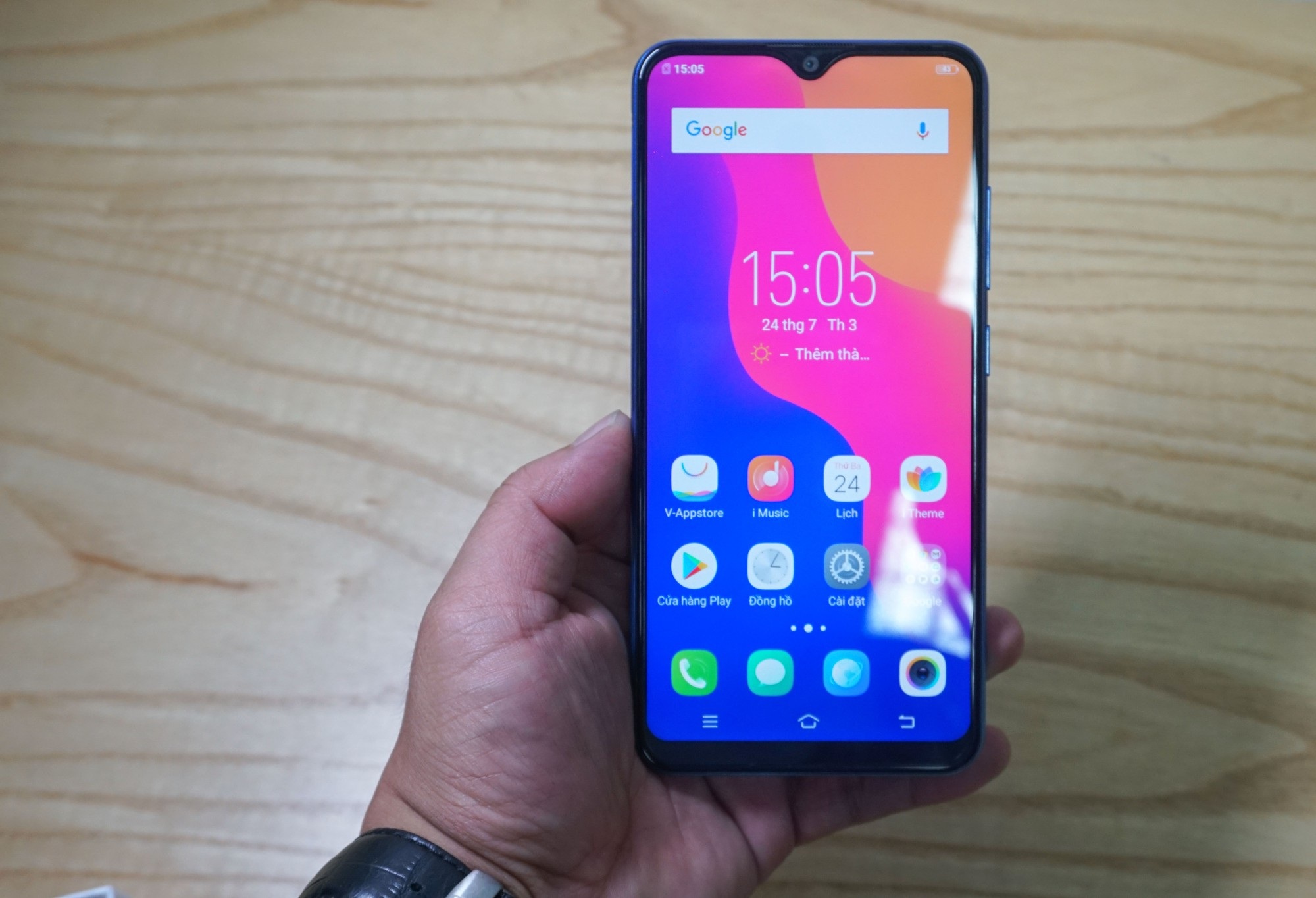 Đập hộp Vivo Y91 màn hình giọt sương giá 4,5 triệu đồng - Ảnh 9. Đập hộp Vivo Y91 màn hình giọt sương giá 4,5 triệu đồng - Ảnh 9.