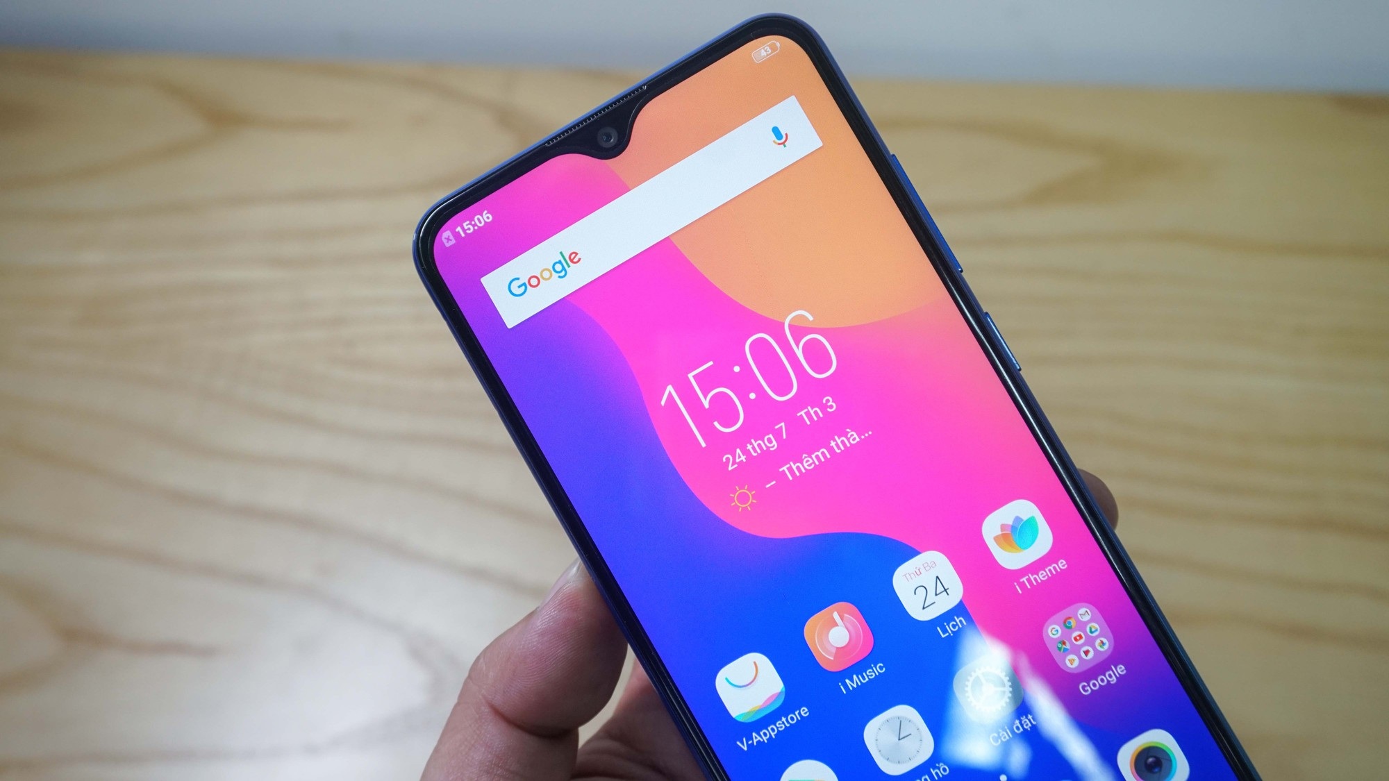 Đập hộp Vivo Y91 màn hình giọt sương giá 4,5 triệu đồng - Ảnh 10. Đập hộp Vivo Y91 màn hình giọt sương giá 4,5 triệu đồng - Ảnh 10.