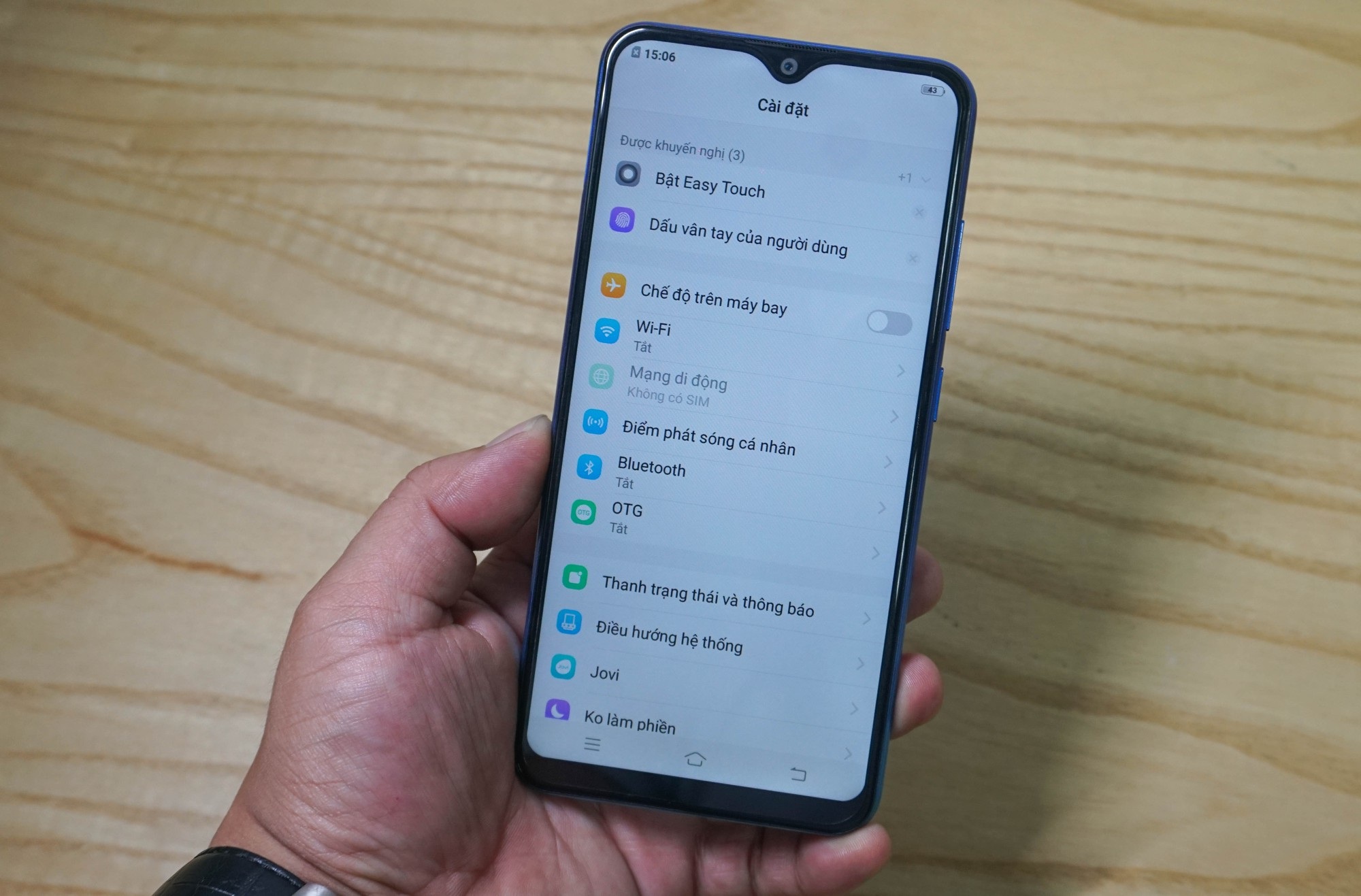 Đập hộp Vivo Y91 màn hình giọt sương giá 4,5 triệu đồng - Ảnh 11. Đập hộp Vivo Y91 màn hình giọt sương giá 4,5 triệu đồng - Ảnh 11.