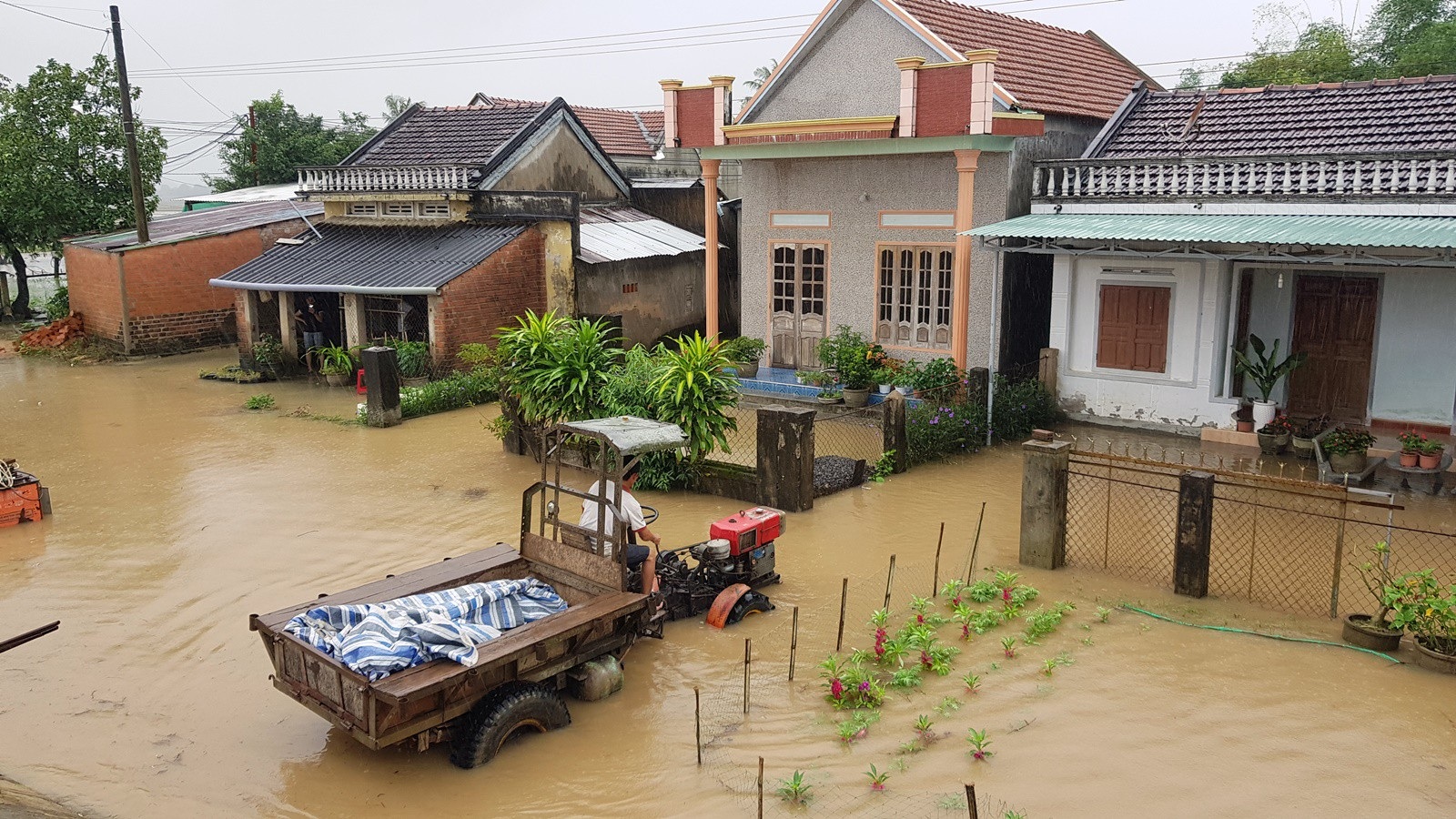 Mưa lũ tại nhiều tỉnh miền Trung, người dân đón Tết dương lịch trong nước lụt - Ảnh 6. Mưa lũ tại nhiều tỉnh miền Trung, người dân đón Tết dương lịch trong nước lụt - Ảnh 6.