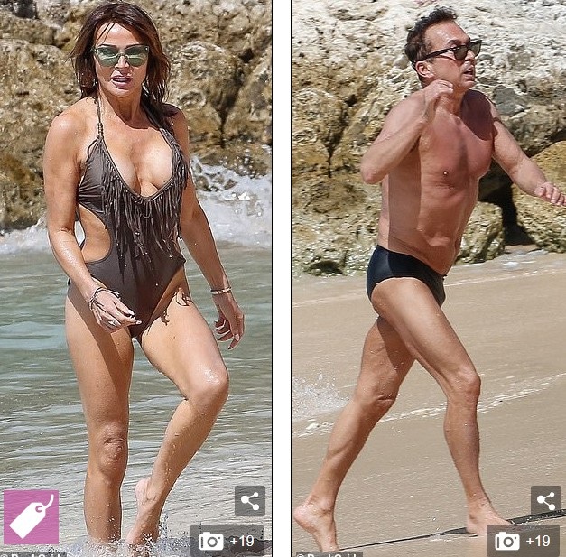 Lizzie Cundy vẫn bốc lửa ở tuổi 50 - Ảnh 2. Lizzie Cundy vẫn bốc lửa ở tuổi 50 - Ảnh 2.