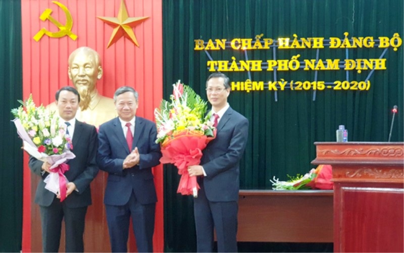 Trưởng Ban dân vận tỉnh được điều động làm Bi thư Thành ủy TP Nam Định - Ảnh 1. Trưởng Ban dân vận tỉnh được điều động làm Bi thư Thành ủy TP Nam Định - Ảnh 1.
