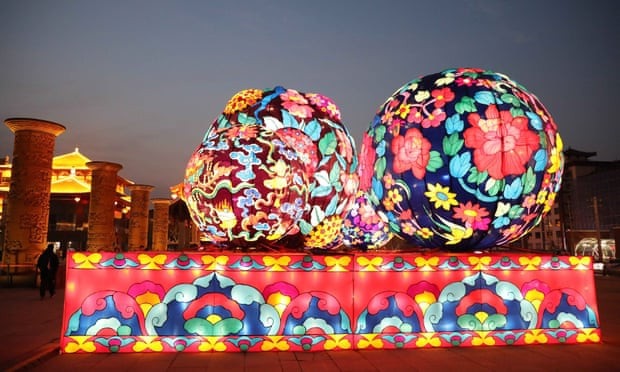 Thế giới rợp trời pháo hoa chào đón năm mới 2019 - 31
Triển lãm đèn lồng ở Tây An, Trung Quốc. (Ảnh: Rex)