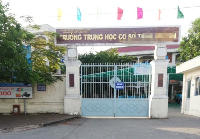 Nữ phụ huynh so sánh “đồ thầy mặc trên người chưa chắc giá trị hơn quần của con tôi” - 1 Trường THCS T.H. (TP Bạc Liêu), nơi được cho là xảy ra vụ việc.