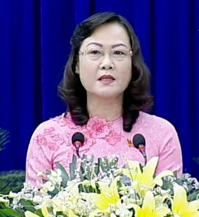 Chủ tịch HĐND tỉnh Bạc Liêu: "Lấy phiếu tín nhiệm phải công tâm" - 2 Chủ tịch HĐND tỉnh Bạc Liêu Lê Thị Ái Nam yêu cầu việc lấy phiếu tín nhiệm các chức danh do HĐND tỉnh bầu phải dân chủ, công tâm, khách quan... (Ảnh: THBL)