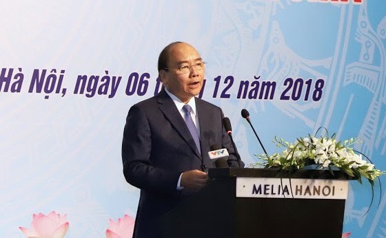 Thủ tướng muốn tập đoàn lớn của Việt Nam đầu tư tiên phong tại Campuchia - 2 Thủ tướng Nguyễn Xuân Phúc phát biểu tại Diễn đàn