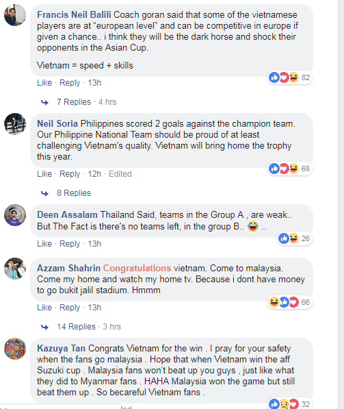 CĐV Đông Nam Á chúc mừng đội tuyển Việt Nam vào chung kết AFF Cup 2018 - 3 CĐV Đông Nam Á chúc mừng đội tuyển Việt Nam vào chung kết AFF Cup 2018 - 3
