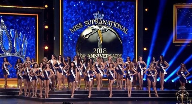 Dừng chân ở top 10 nhưng Minh Tú được trao cúp Hoa hậu Siêu quốc gia 2018 do khán giả bình chọn - 1 Hình ảnh 71 thí sinh trên thế giới trong đêm chung kết Hoa hậu Siêu quốc gia 2018 tại Ba Lan