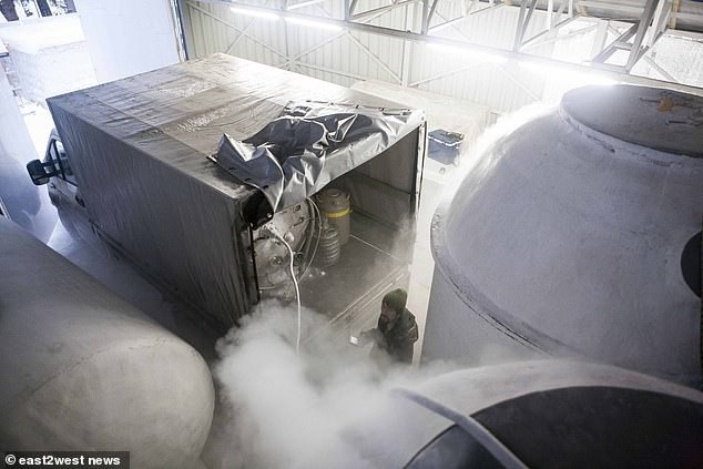 Đóng băng não thiên tài khoa học Nga chờ ngày hồi sinh - 3
Bộ não của thiên tài khoa học Nga được bảo quản ở điều kiện nhiệt độ âm 196 độ C.