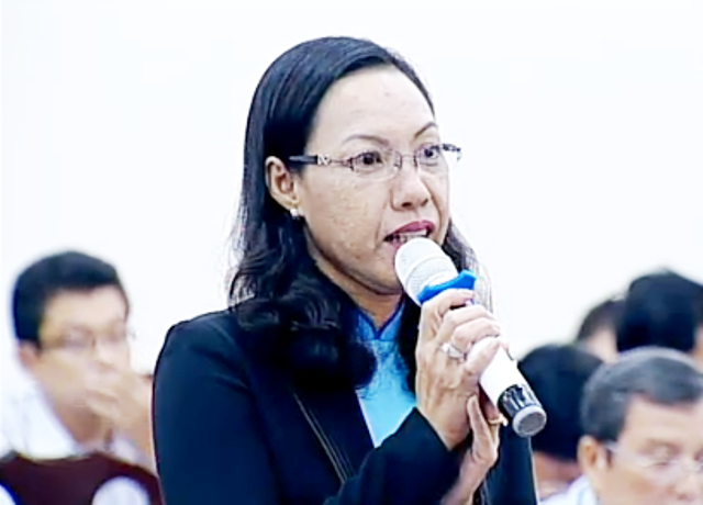Bạc Liêu: 5 năm vẫn loay hoay xác định ranh giới 2 dự án đường và khu tái định cư! - 2 Đại biểu Trần Thi Huỳnh Dao băn khoăn:Một vấn đề nhưng có 2 câu trả lời khác nhau.