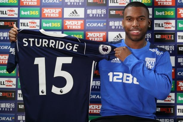 
Daniel Sturridge đầu quân của West Brom theo hợp đồng cho mượn
