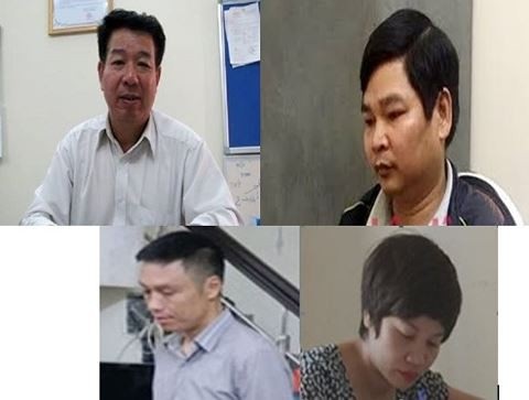 Nhóm cựu cán bộ thuộc Tổng cục Thủy sản kiếm chác tiền tỷ - 1 Các bị can chính trong vụ án
