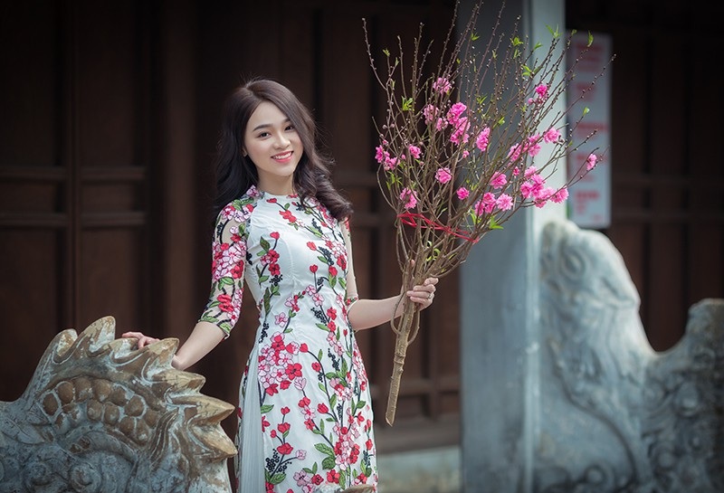Hot girl xinh đẹp gửi lời chúc Tết độc giả báo Dân trí - 7 Hot girl xinh đẹp gửi lời chúc Tết độc giả báo Dân trí - 7