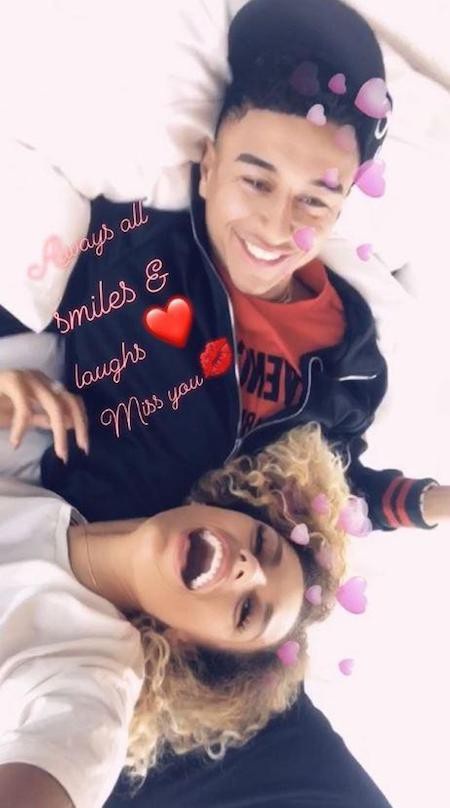 Càng yêu xa, bạn gái của cầu thủ MU càng đẹp bốc lửa - 1 Bạn gái Jesse Lingard vừa thổ lộ nỗi mong nhớ người yêu