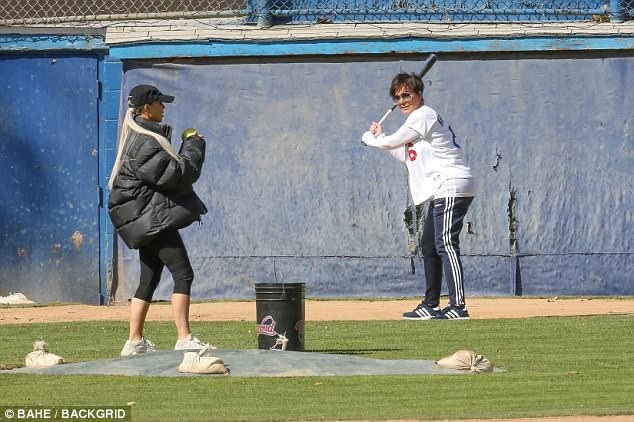 
Cô Kim và mẹ - Bà Kris Jenner
