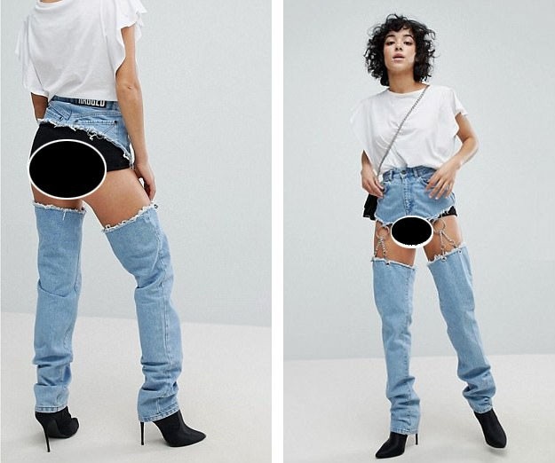 Thiết kế quần jeans “kiệm vải” trước đó được giới thiệu là lấy cảm hứng từ chiếc quần lao động của cao bồi, nhưng với thiết kế quá “xa rời thực tế”, khi mẫu jeans này ra mắt thị trường đã gây nên phản ứng trong dư luận. Nhiều người đặt ra câu hỏi rằng liệu khách hàng nào sẽ dám mua mẫu jeans này về mặc.