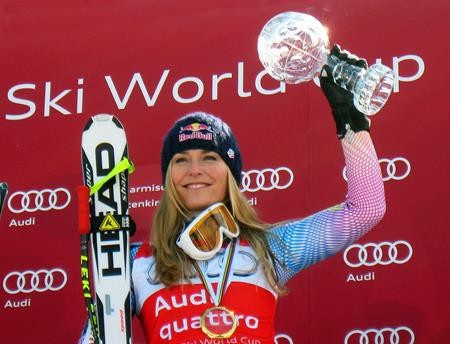 “Nữ hoàng trượt tuyết” Lindsey Vonn thất bại nhưng vẫn là huyền thoại - 3 Lindsey Vonn đã là nhà vô địch thế giới trong nhiều năm liền