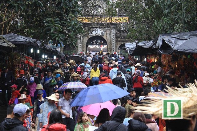 Thiên thần nhỏ hiến tặng “ngọc sáng” cho đời, dân hiếu kỳ xem “cá lạ” biết bơi vòng tròn - 11 Từ sáng sớm ngày 21/2, nhằm mùng 6 tháng Giêng, hàng vạn du khách từ khắp mọi miền đã hành hương về khai hội Chùa Hương (xã Hương Sơn, huyện Mỹ Đức, Hà Nội). Trời mưa cũng không làm giảm nhiệt trong ngày khai hội. Lượng người đổ về quá đông có lúc gây nên cảnh hỗn loạn, quá tải... (Ảnh: Trần Thanh)