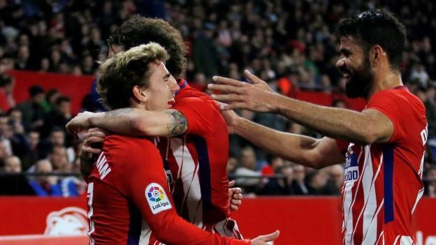 
Griezmann tỏa sáng trong chiến thắng của Atletico trước Sevilla
