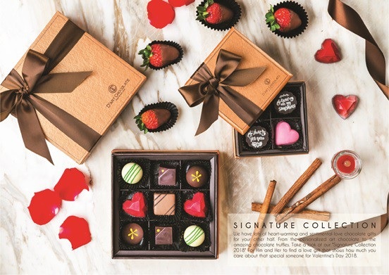 Thị trường ngành Socola sôi động chuẩn bị cho mùa Valentine 2018 - 2 Các mẫu quà tặng socola valentine 2018