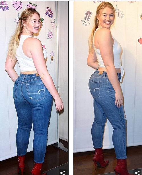 Iskra Lawrence khoe dáng nảy nở - 4
Cô không thon thả như tiêu chuẩn người mẫu thông thường nhưng vẫn thành công và nổi tiếng