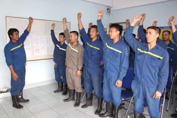 Câu chuyện với thợ lò có thu nhập "khủng" nhất TKV - 2 Một ca mới bắt đầu với tinh thần quyết tâm