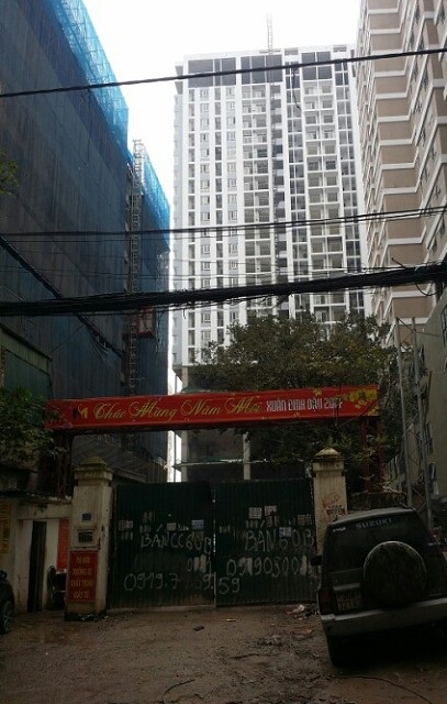 Hà Nội: Nan giải xử lý vi phạm trật tự xây dựng - 1
Dự án chung cư Mỹ Sơn Tower mắc hàng loạt sai phạm trong quá trình xây dựng. Ảnh: TL