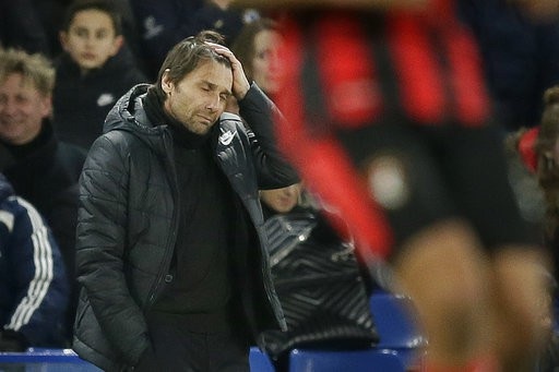 
Conte đang trải qua mùa giải thứ hai khó khăn với Chelsea
