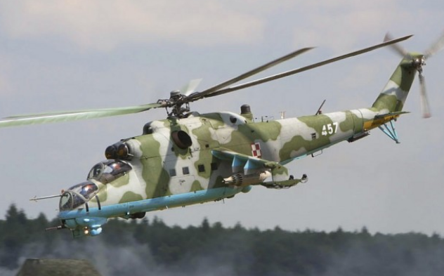 Những lần máy bay Nga bị bắn rơi ở Syria - 3 Một trực thăng Mi-25 (Ảnh: Sputnik)