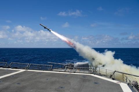 Phần Lan chê tàu Nga to xác khi mua tên lửa Mỹ - 1
Tên lửa chống hạm Harpoon.
