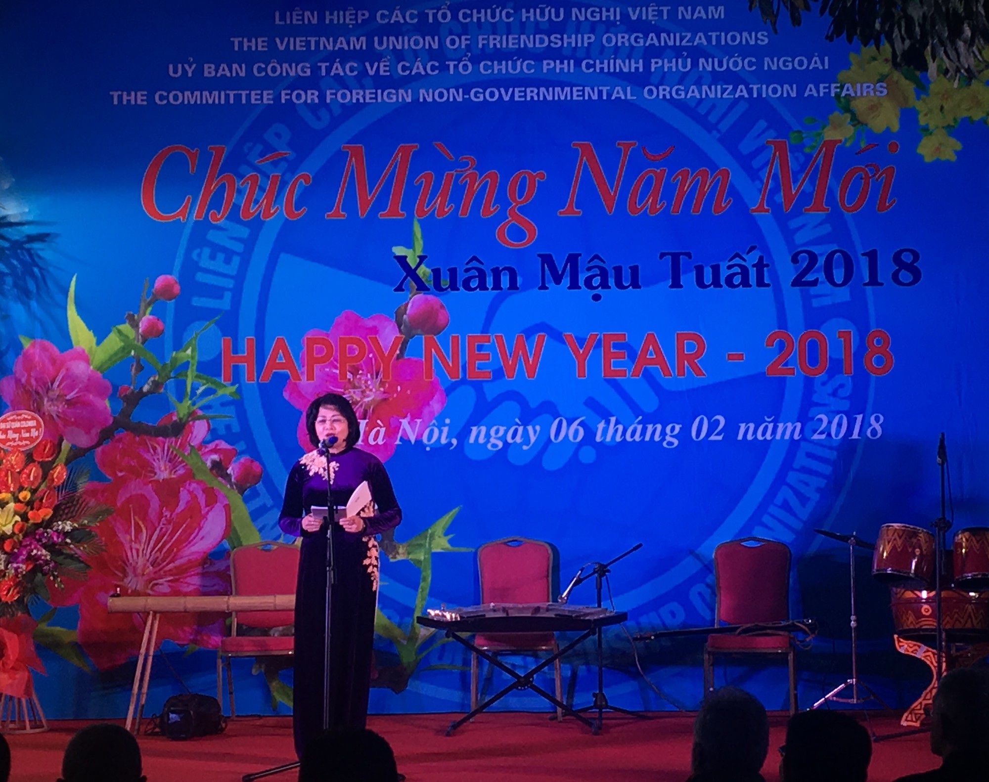 Phó Chủ tịch nước tôn vinh vai trò của ngoại giao trong thành công của Việt Nam năm 2017 - 1
Phó Chủ tịch nước Đặng Thị Ngọc Thịnh phát biểu tại buổi gặp mặt (Ảnh: Đức Hoàng)