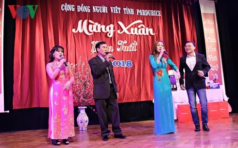 Tết sớm với cộng đồng người Việt tại Pardubice, CH Séc - 3
Tiết mục văn nghệ tại Dạ tiệc đón Xuân Mậu Tuất 2018.