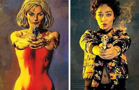 Những siêu anh hùng có tạo hình “một trời, một vực” so với nguyên tác - 3 Ruth Negga trông chẳng có gì giống với nhân vật Tulip trong truyện tranh nhưng người hâm mộ vẫn hy vọng rằng nữ diễn viên sẽ mang lại cho nữ siêu anh hùng này một chiều sâu mới