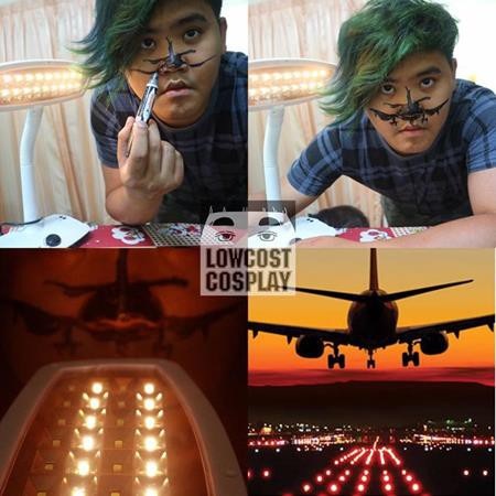 Bật cười với màn “đạo nhái” khó đỡ các bộ phim nổi tiếng - 9 Trong trường hợp không có đủ kinh phí để ra phi trường ghi hình, các đạo diễn hoàn toàn có thể tham khảo cách làm của Anucha Sangchart