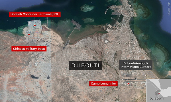Mỹ lo ngại về ảnh hưởng gia tăng của Trung Quốc tại châu Phi - 1
Djibouti có vị trí chiến lược quan trọng