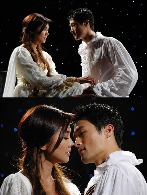 Thanh Hằng - Johnny Trí Nguyễn giờ ra sao sau 10 năm công chiếu "Nụ hôn thần chết" - 3 Cả hai đã có những cảnh quay vô cùng lãng mạn thời đó