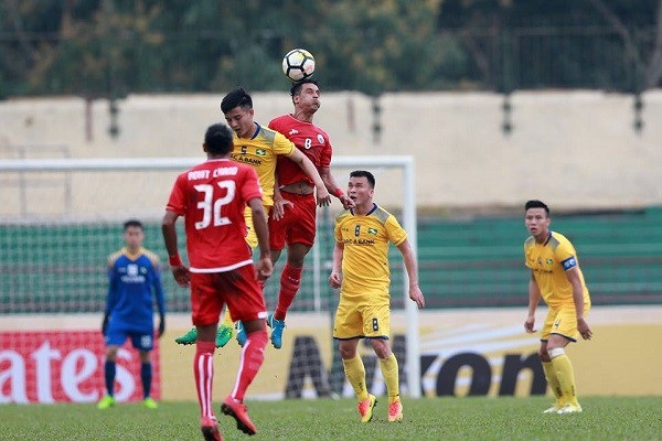 Tuyển thủ U23 Việt Nam vắng mặt, SL Nghệ An thua đau ở AFC Cup - 1
SL Nghệ An thua đau trước đại diện Indonesia ở AFC Cup