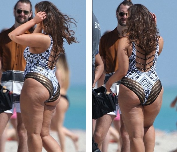 Người mẫu ngoại cỡ sexy với áo tắm - 8
Ashley Graham nói, cô mong phụ nữ dù vóc dáng như thế nào cũng vẫn được tôn vinh