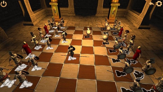 Giải trí với game cờ vua có đồ họa tuyệt đẹp và cách chơi cực thú vị - 1 Battle Chess 3D với đồ họa 3D ấn tượng, mỗi quân cờ được hóa thân thành một loại quân lính trên bàn cờ