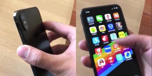 Lộ video thực tế iPhone SE2, thiết kế “tai thỏ” giống iPhone X - 1 Hình ảnh chiếc smartphone trong đoạn clip bị rò rỉ mà nhiều người cho rằng chính là iPhone SE2